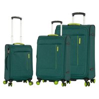 Cestovní kufr Snowball 39303 TSA Dark Green L
